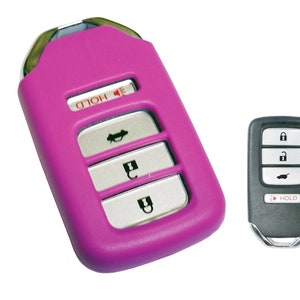 Keyless Entry Remote Rubber Key Fob Cover Fits Honda Accord Pilot Clarity Civic City Skin part# HNDAD104