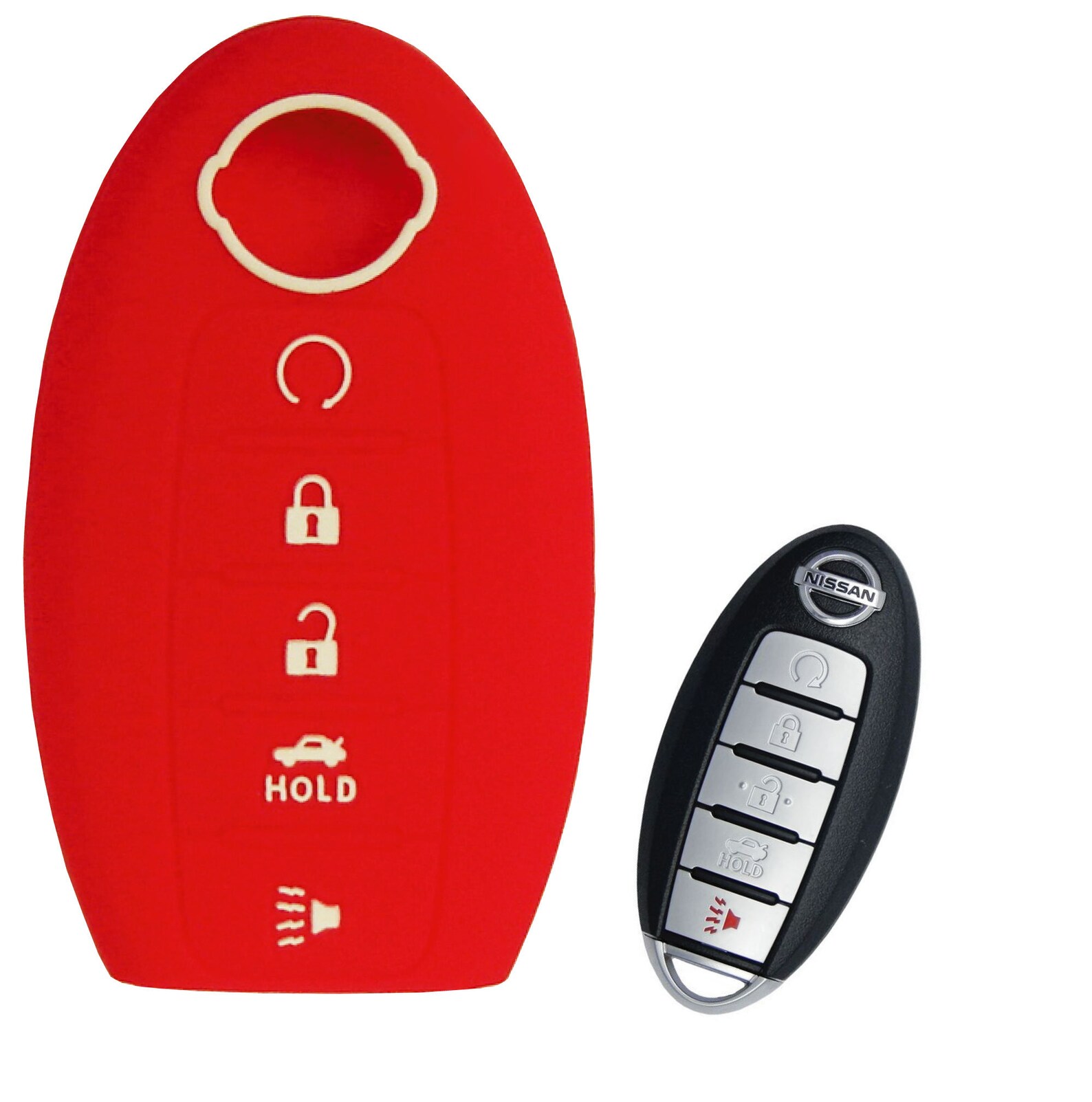 Keyless Entry Key Fob Rubber Remote Cover Fits Nissan Altima Etsy France