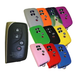 Keyless Entry Key Fob Remote Rubber Cover Fits Lexus LS 460 600h 2014 2015 2016 2017 part# LXUSI54