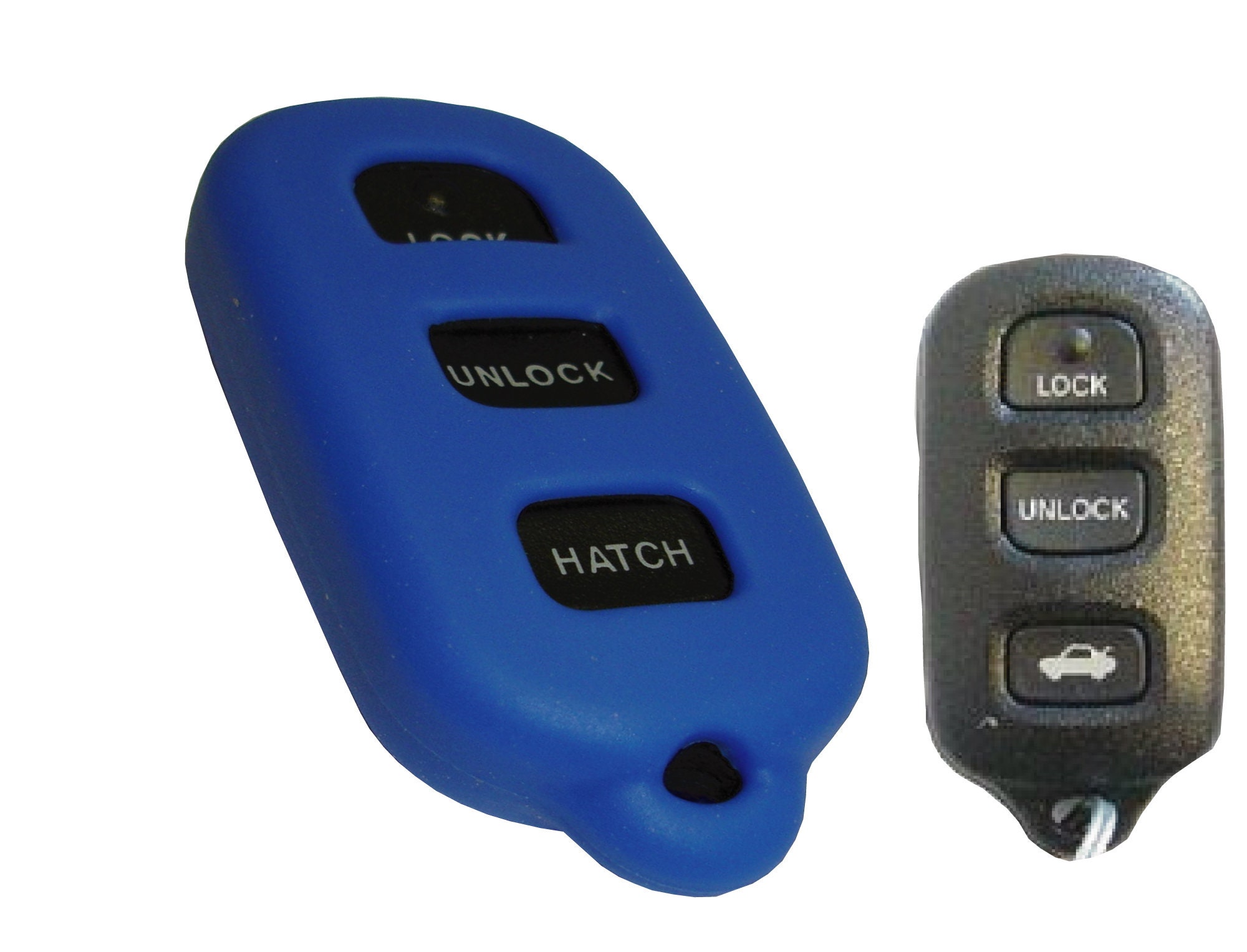 Key Fob Cover Case Compatible With Toyota Highlander Camry RAV4 Corolla Tacoma Avalon Venza Yaris Accessories Shell – Buy The Best Products In The Online Store - Foto 5