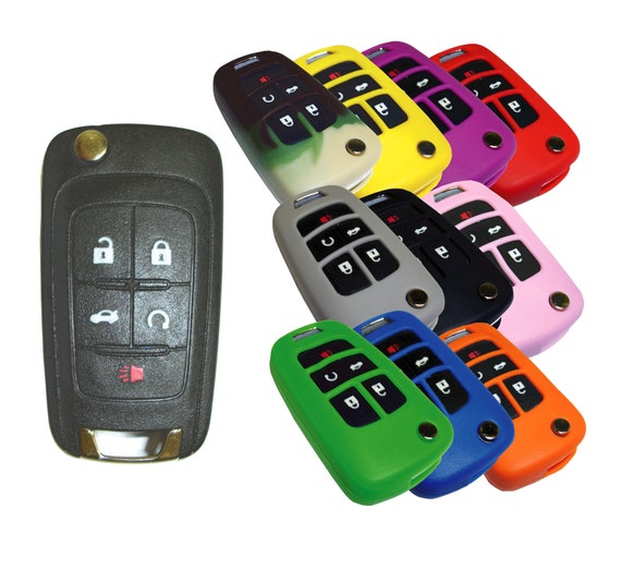 Keyless Entry Flip Key Fob Remote Rubber Cover Fits Chevrolet Buick Chevy Camaro Cruze Volt Malibu Terrain Part GMC95 Etsy