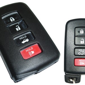 Keyless Entry Remote Rubber Key Fob Cover for Toyota Avalon Camry Corolla Highlander RAV part# TYOTAG104