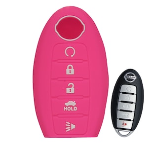 Keyless Entry Key Fob Rubber Remote Cover Fits Nissan Altima Maxima Sentra 2019 2020 2021 2022 2023 2024 2025 part# NSSNF66N