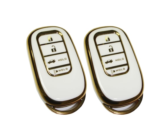 Honda 2-Pack TPU (Thermoplastic Polyurethane) Keyless Entry Remote Key Fob Cover for Accord Civic Pilot CRV HRV (2023 - 2026)
