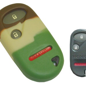 Honda Keyless Entry Remote Rubber Key Fob Cover Accord Civic Element Pilot Insight part# HNDAD13