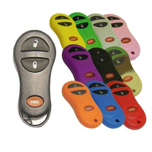 Keyless Entry Remote Rubber Key Fob Cover Fits Dodge Chrysler JEEP RAM Grand Cherokee part# DDGA13