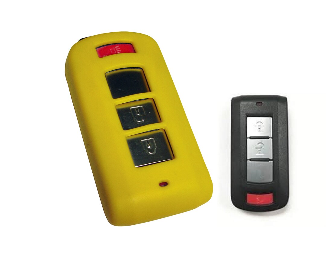 Keyless Entry Remote Rubber Key Fob Cover for Mitsubishi Lancer Mirage ...