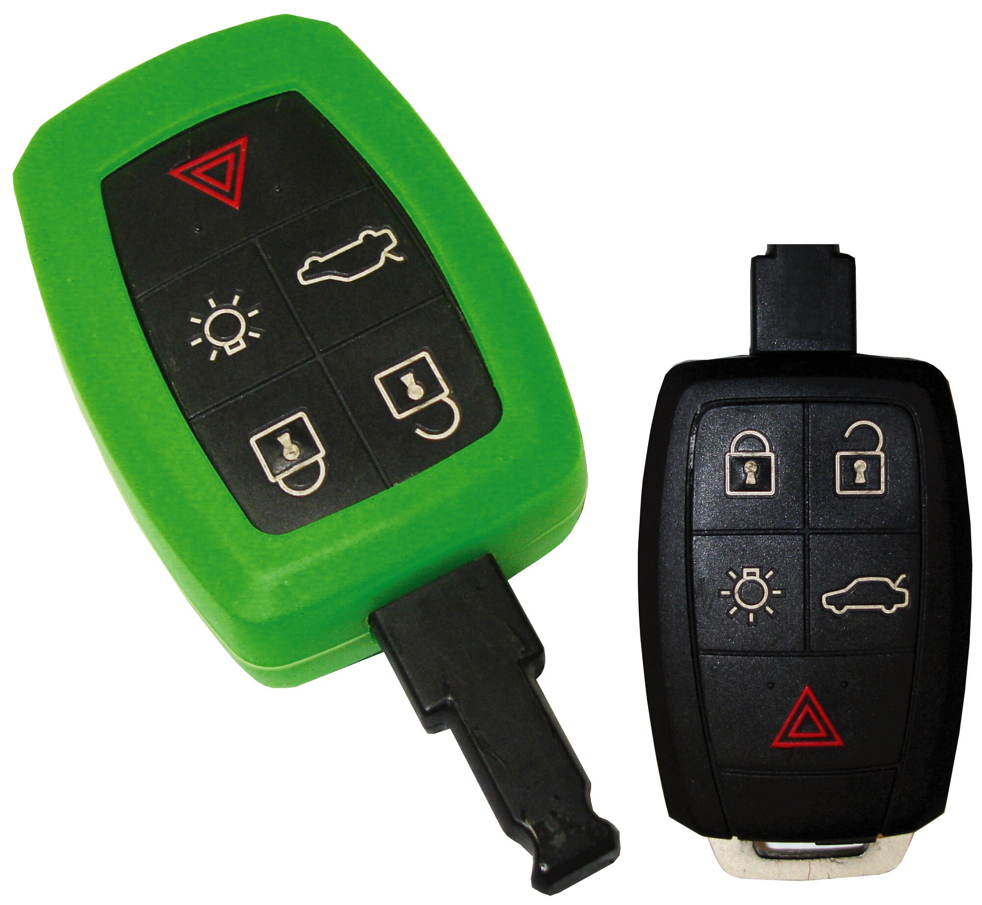 Two-Button Remote Key Fob Housing For Volvo S40, V40, S70, V70, C70 - Replacement Case (Part A160)