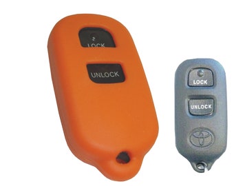 Toyota Keyless Entry Remote Rubber Key Fob Cover Camry Rav-4 Corolla Tundra Tacoma part# TYOTAG12