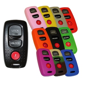 Keyless Entry Key Fob Remote Rubber Cover fits Mazda Protege MPV 6 3 Clicker Beeper case part# MZDAM13