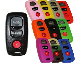 Keyless Entry Key Fob Remote Rubber Cover fits Mazda Protege MPV 6 3 Clicker Beeper case part# MZDAM13