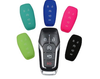 Ford Keyless Entry Remote Rubber Key Fob Cover For f150 Mustang Explorer Edge (2016-2017) FRDB85N