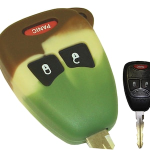 Keyless Entry Remote Rubber Key Fob Cover fits Dodge Chrysler JEEP RAM Dakota Wrangler part# DDGA55