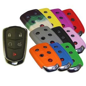 Keyless Entry Key Fob Remote Rubber Cover Fits Cadillac ATS CT4 CT5 CTS XTS XT4 XT5 XT6 part# GMC115