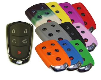 Keyless Entry Key Fob Remote Rubber Cover Fits Cadillac ATS CT4 CT5 CTS XTS XT4 XT5 XT6 part# GMC115