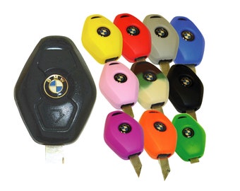 Keyless Entry Remote Rubber Key Fob Cover Fits BMW 1998 1999 2000 2001 2002 2003 2004 2005 3 5 7 x5 z3 z4 part# BMWJ33
