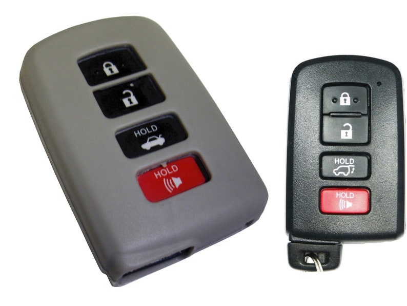 Toyota Keyless Entry Remote Rubber Key Fob Cover Avalon Camry Etsy
