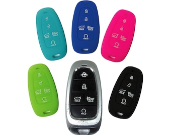 TANGSEN Smart Key Fob Case for Hyundai Azera Elantra GT EQUUS Genesis Coupe Santa FE Sonata Tucson Veloster KIA Borrego Forte Optima Rio Sorento Soul SPORTAGE 4 Button Keyless Entry Remote Cover TANGSEN Smart Key Fob Case for Hyundai Azera Elantra GT EQUUS Genesis Coupe Santa FE Sonata Tucson Veloster KIA Borrego Forte Optima Rio Sorento Soul SPORTAGE 4 Button Keyless Entry Remote Cover