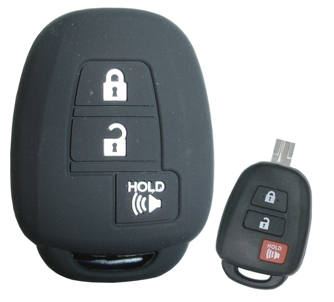 Keyless Entry Key Fob Rubber Remote Cover Fits Toyota RAV4 Etsy