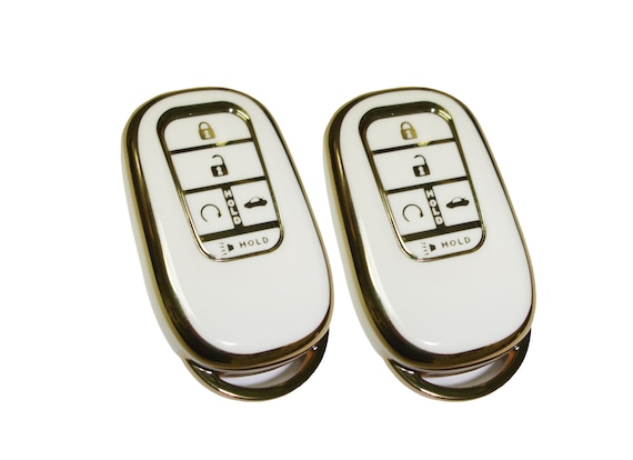 Honda 2-Pack TPU (Thermoplastic Polyurethane) Keyless Entry Remote Key Fob Cover For Accord, Civic, CR-V, HR-V, Pilot (2023–2027)