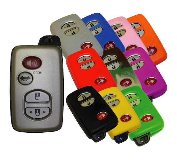 Keyless Entry Remote Rubber Key Fob Cover Fits Toyota Land Cruiser
