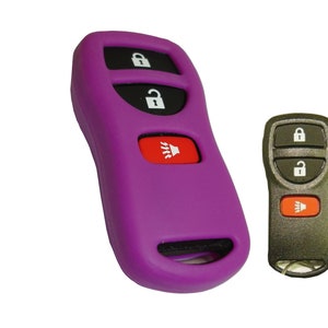 Nissan Keyless Entry Remote Rubber Key Fob Cover Frontier Xterra Titan Murano part# NSSNF13