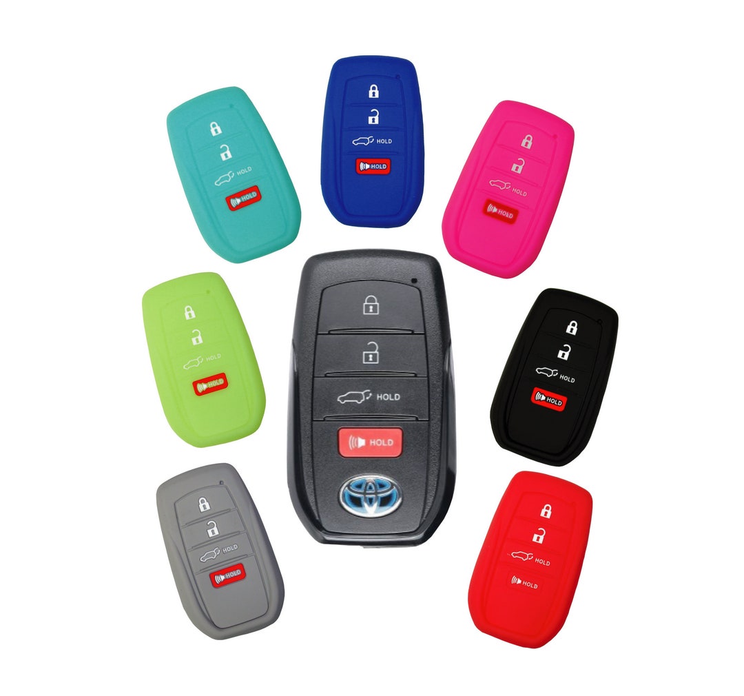 Keyless Entry Key Fob Rubber Remote Cover Fits Toyota 2024 2025 Crown