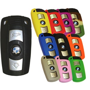 BMW Keyless Entry Remote Rubber Key Fob Cover 2002 2003 2004 2005 2006 2007 2008 2009 part# BMWJ23
