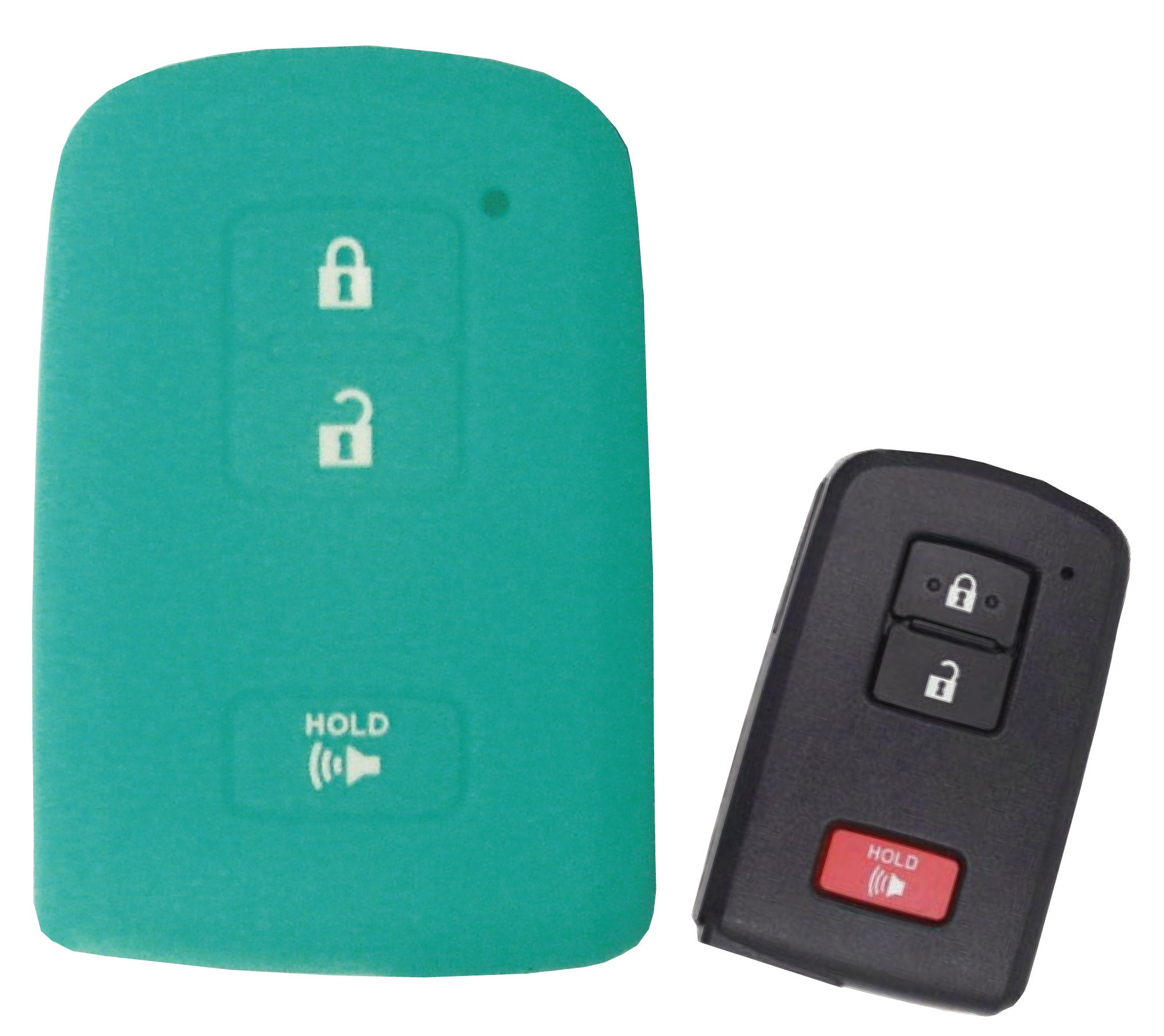 Toyota Keyless Entry Key Fob Rubber Remote Cover Highlander Etsy