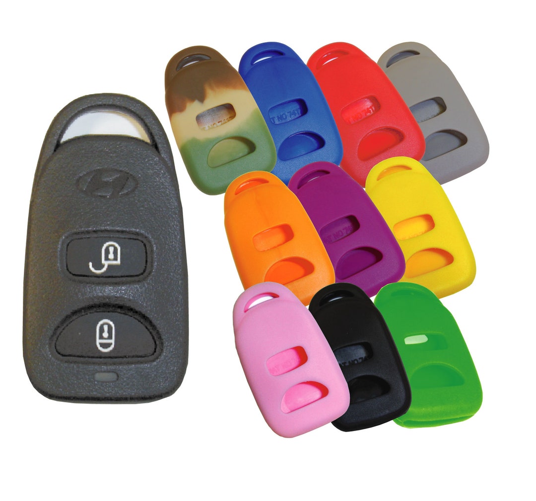 Keyless Entry Remote Rubber Cover Key Fob Protector Fits Kia Hyundai Rio Soul Sorento Tucson Santa Fe Part HYKIK12 Etsy
