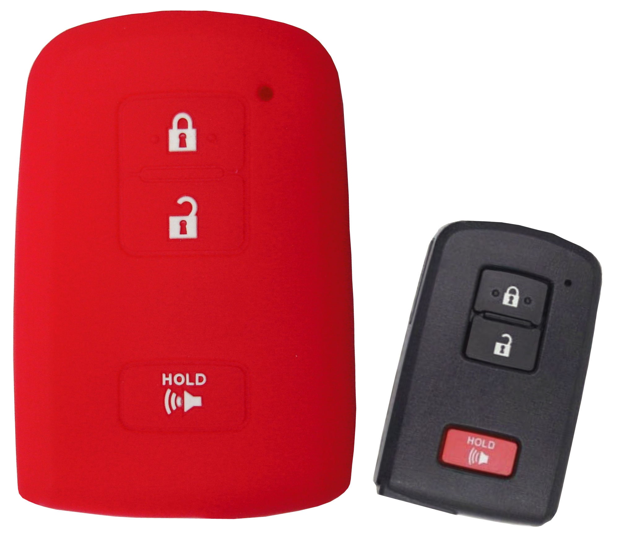 Toyota Keyless Entry Key Fob Rubber Remote Cover Highlander Etsy