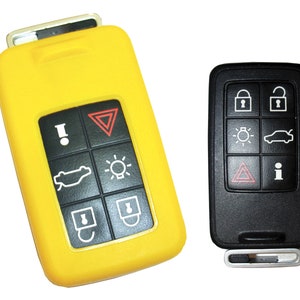Volvo Keyless Entry Remote Rubber Key Fob Cover s60 s80 v70 xc60 xc70 part# VOLVN26