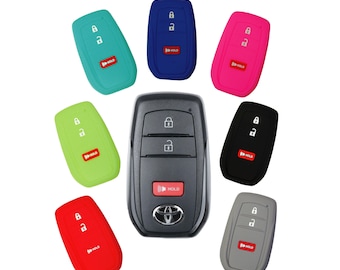 Toyota Key Fob Rubber Cover for Tacoma, Corolla Cross 2024–2026 | Keyless Entry Remote Protector, Scratch Guard TYOTAG203N