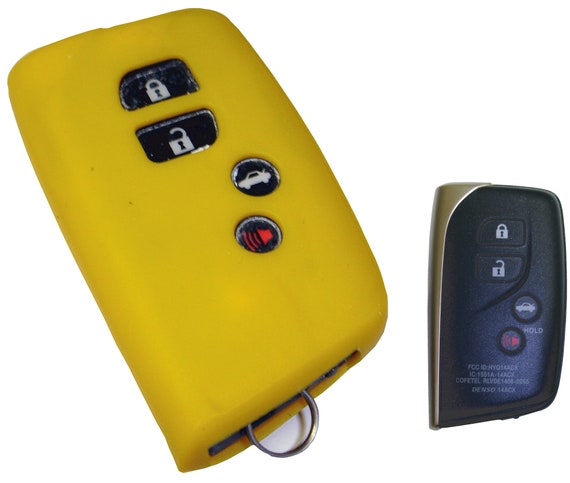 KeyGuardz Silicone Remote Key Fob Cover For Hyundai Kia Elantra Sonata - Soft Rubber Protective Case, Easy Slip-On Fit - View #9