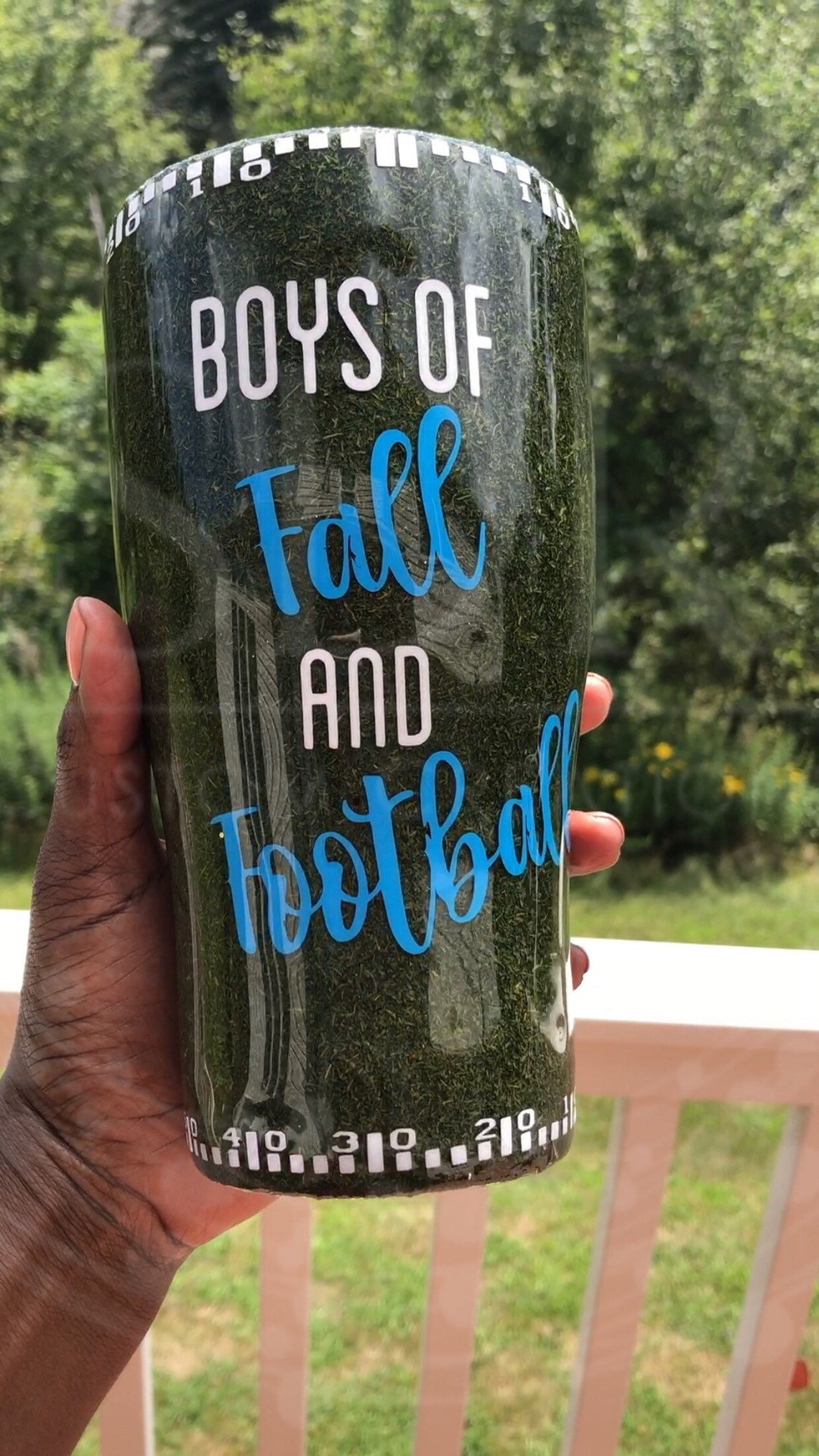 Sports turf tumbler sports tumbler team mom gift team mom Etsy