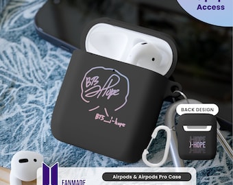 J-Hope BTS AirPodsケース：ファンメイドKポップアーミーグッズ - 保護