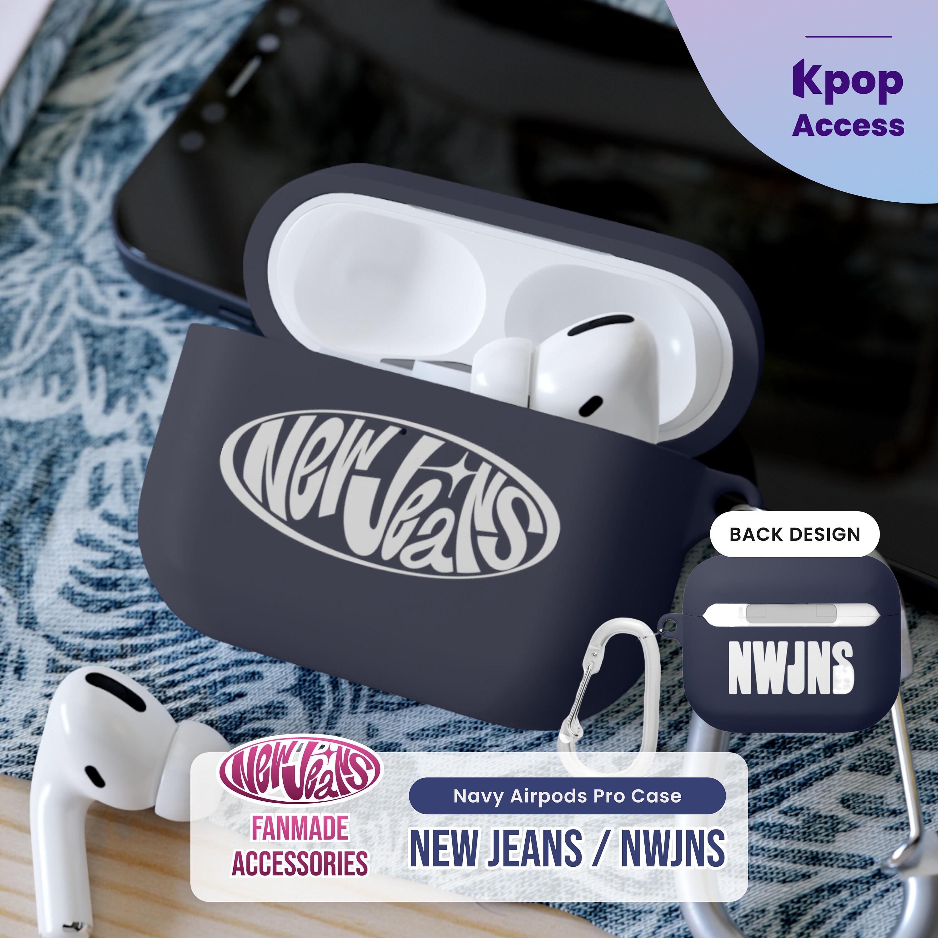 NEW JEANS Airpods and Airpods Pro Case Cover Fanmade Merch Gift