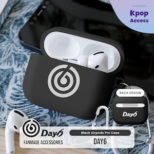 Day6 AirPods Case: Kpop Fan Merch, Navy or Black