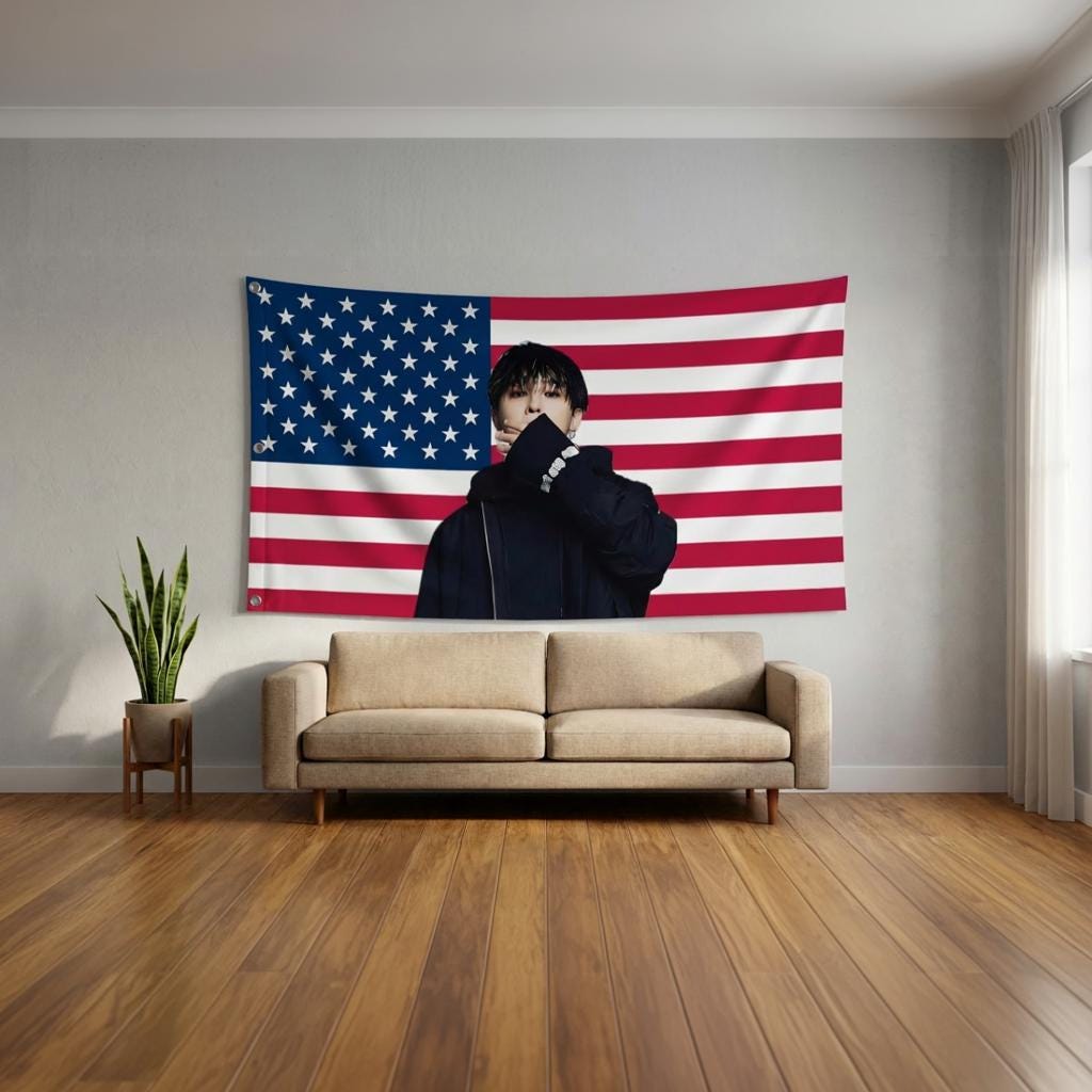 Custom Idol Flag Double Sided Print | Home Room Decor - Etsy