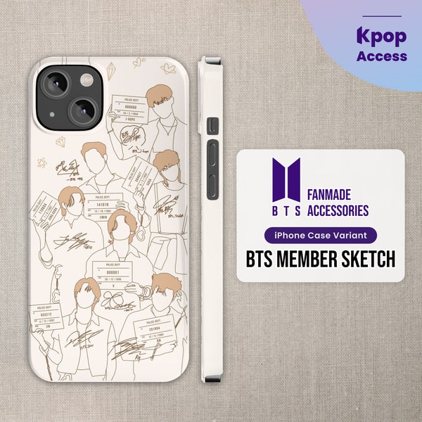 Bts Phone Case Etsy