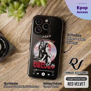Red Velvet Phone Case Kpop - Etsy