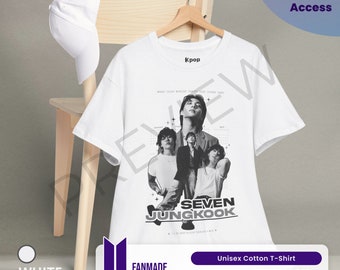 Jungkook Seven T-shirt: BTS Army Fanmade Merch - Etsy