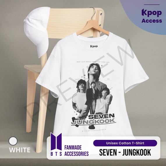 Jungkook Seven T-shirt: BTS Army Fanmade Merch - Etsy