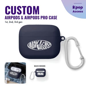 CUSTOM AirPods and AirPods Pro Case Cover : Fanmade Merch Gift Design As your fav Kpop Boyband Girlband Idol Airpods cover 1st 2nd 3rd Gen