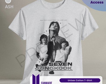 Jungkook Seven T-shirt: BTS Army Fanmade Merch - Etsy