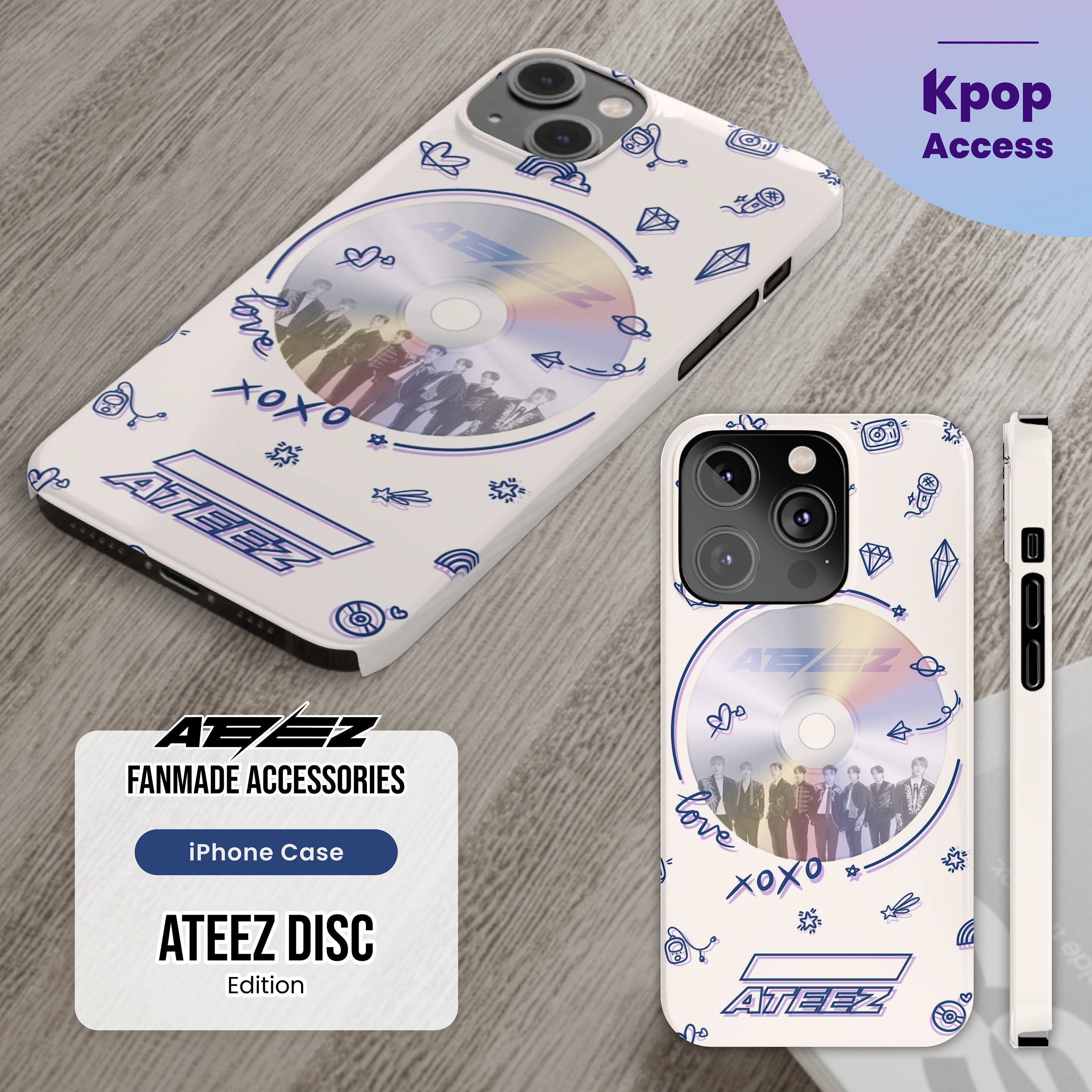 Ateez iPhone case - Etsy 日本