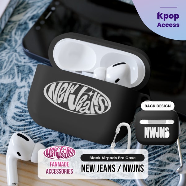 NUEVA cubierta de la caja JEANS AirPods y AirPods Pro: Fanmade Merch Gift para Kpop NWJNS Airpods cubierta 1a 2a generación