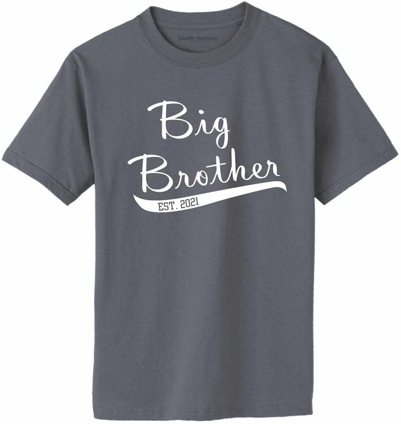 Big Brother Est 2021 Shirt Youth Adult Tshirt Big Brother ...