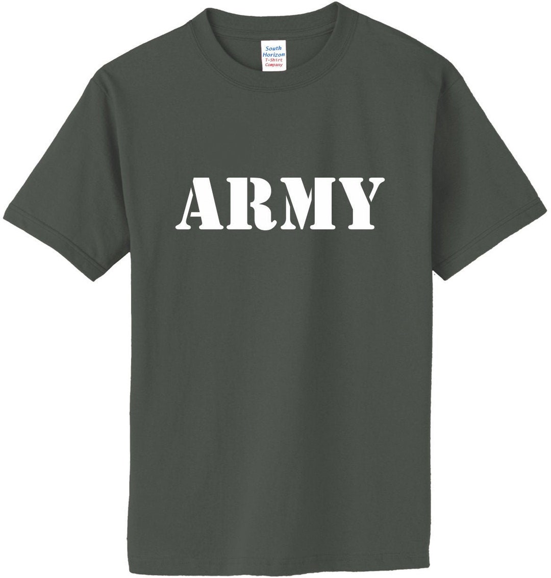 Army Adult and Youth Shirt Army Shirt Army Adult Shirt Army - Etsy