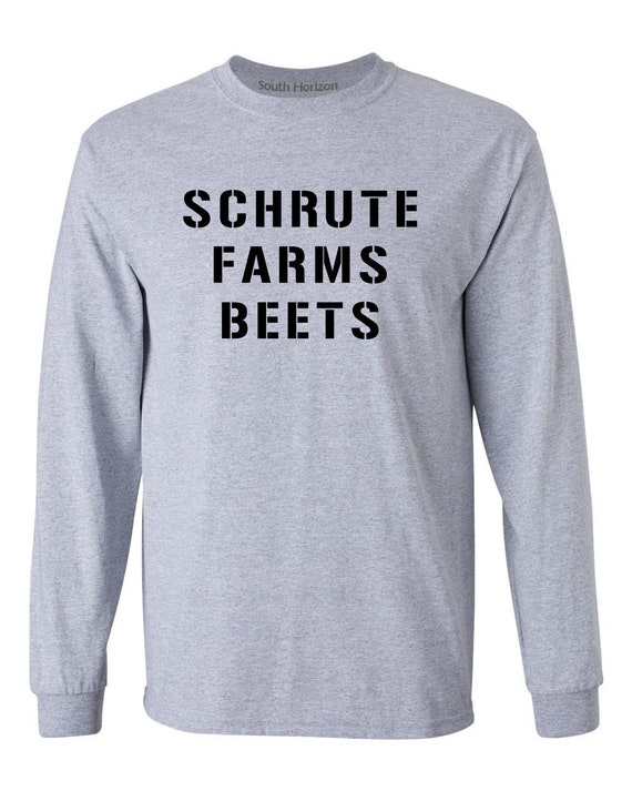 dwight schrute beet farm shirt